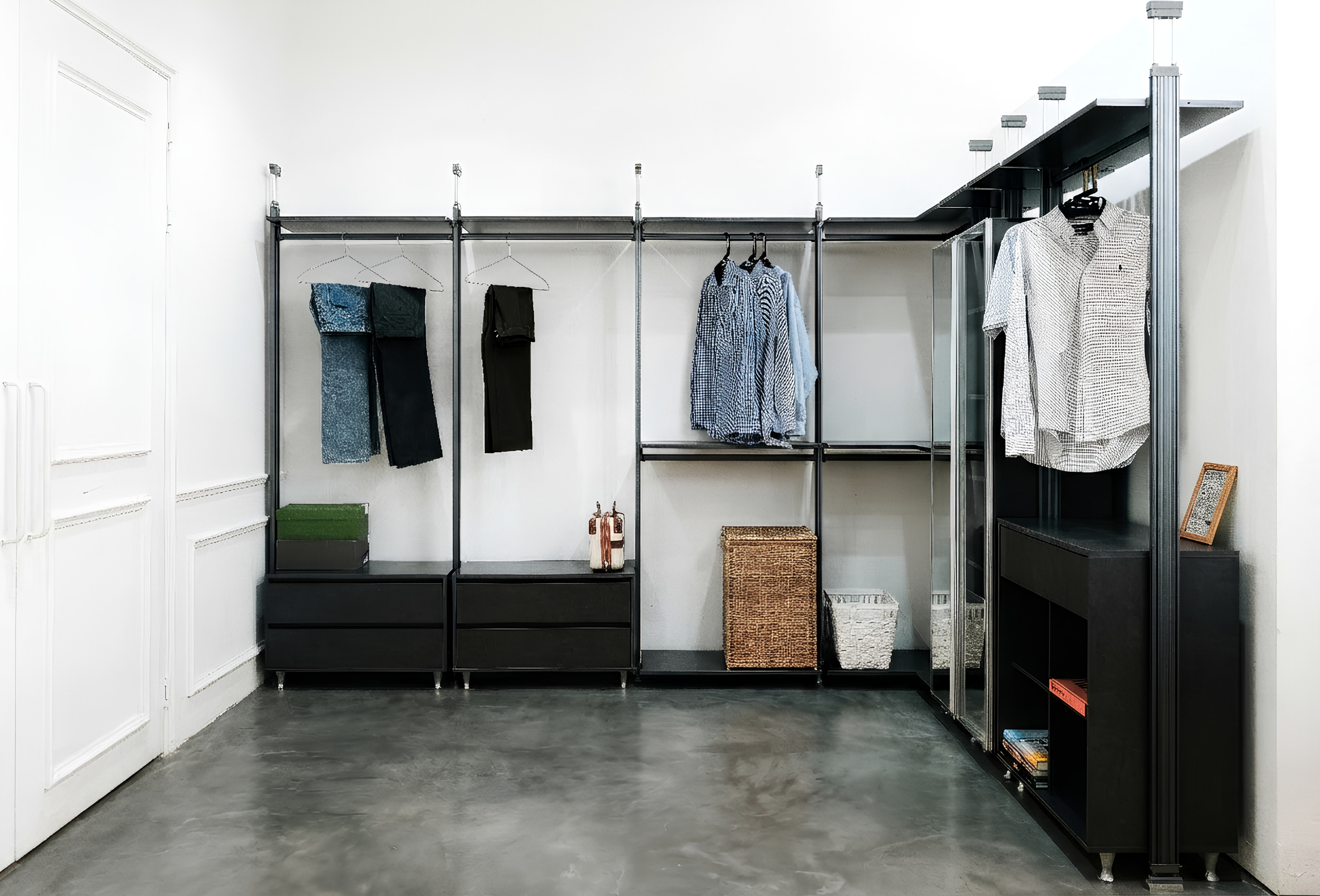 [DS-L-BN] 메티스 ㄱ자형 흑니켈