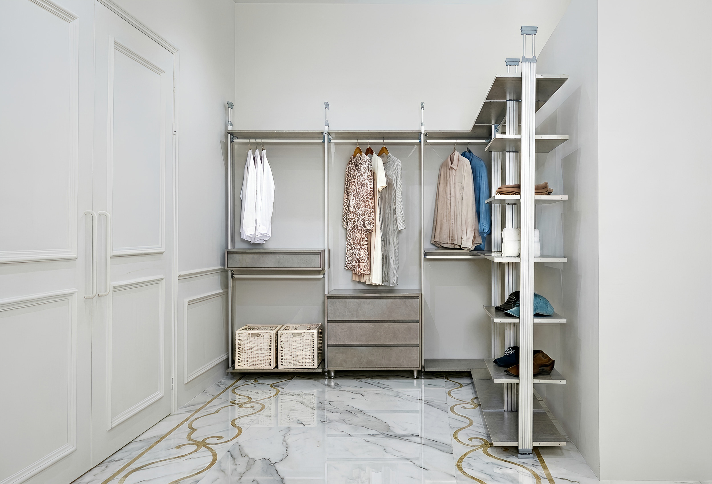 [DS-L-SV] 메티스 ㄱ자형 실버